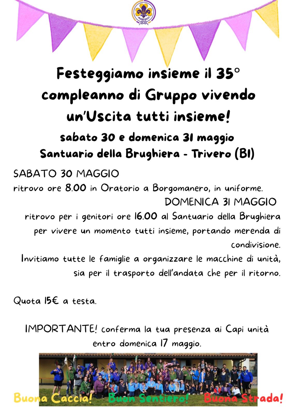 Uscita di gruppo!